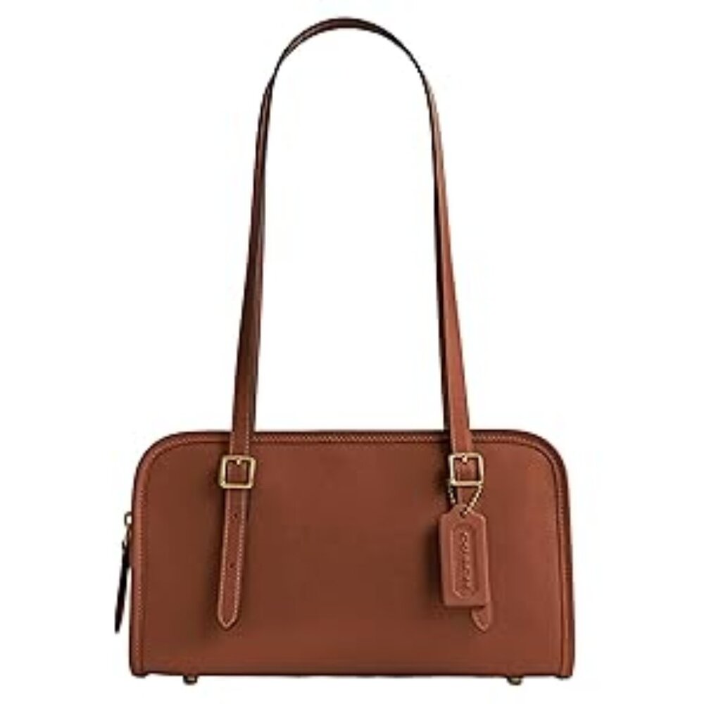 Coach Brown Leather Shoulder Bag